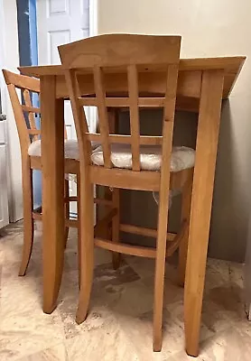 5-Piece Counter Height Table Set Pub Table And 4 Kitchen Counter Chairs • $30