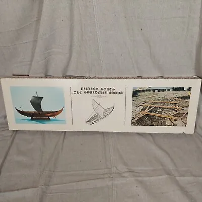 Billings Boats The Skuldeleb Ships Vikingeskib Wood Ship Model Kit - NIOB • $68.50