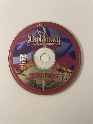 Diplomacy Strategy Game (Avalon Hill / MicroProse) Disc Only. • $3.70