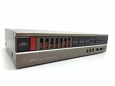 Aiwa GX-110 Stereo Preamplifier Vintage With Equalizer Vintage 1984 Good Look • $263.04