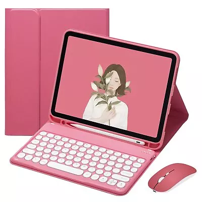 YEEHi Case For IPad Mini 6th Generation Color Keyboard Mouse With Pencil Holder • $76.55