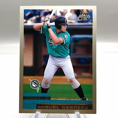 2000 Miguel Cabrera Topps Traded #T40 Rookie Card RC • $110