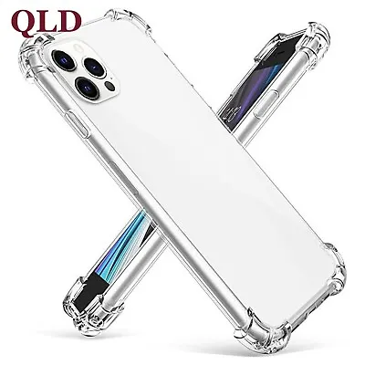 Clear IPhone Case For Apple 15 14 13 12 11 Mini XS X XR Pro Max 7 8 Plus SE • $6.99