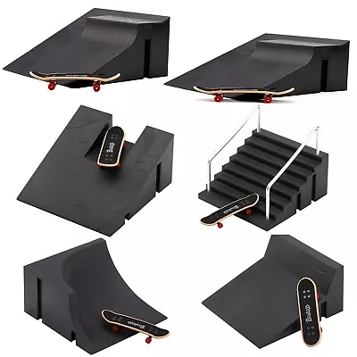 6Types Skate Park Ramp Parts Handrail For Tech Deck Fingerboard Finger Board Kit • $22.17