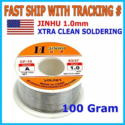 $7.75 • Buy 63/37 Tin Rosin Core Flux1.0 Mm Diameter Soldering Solder Wire Paste