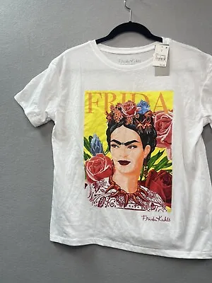 FRIDA KAHLO By Jerry Leigh T-Shirt Size S • $12.99