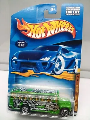 Hot Wheels - Mainline / American School Bus - Green - Triceratops - Model X1 • $29.72