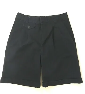 Flynn & O'Hara Shorts Girls Size 14 Navy Blue School Wear Uniform Bermuda Reg • $11.88