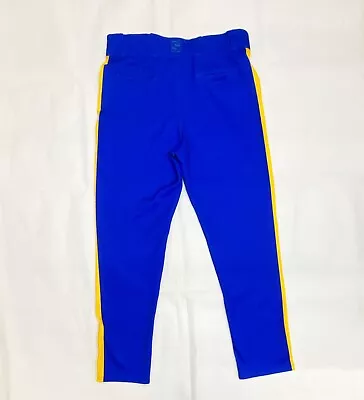 Sunnyvale Raiders Stock Baseball Game Pant Men's Large Blue Yellow • $9.60