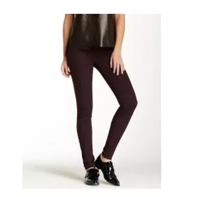 VINCE Womens 31x26 DYLAN Skinny Jeans Tencel In Mulberry Dark Purple  • $19