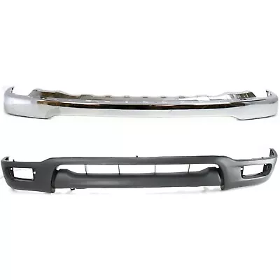Bumper Kit For 2001-2004 Toyota Tacoma Front Chrome Face Bar With Valance • $180.86