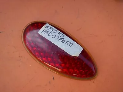 Glass Light Lens Brake Stop Tail Ford 1938 38 1939 39 • $10