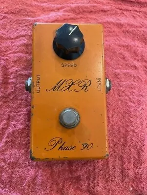 1974 MXR Script Logo Phase 90 Vintage BUD Box Guitar Effects Pedal • $455