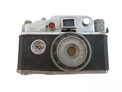 Vinate 1940's Faux Camera Cigarette Lighter & Compass ~ Made In Occupied Japan • $49.99