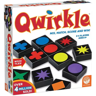 Mindware Qwirkle Board Game Ages 6+ 2-4 Players 45 Minutes Playing Time • £28.99