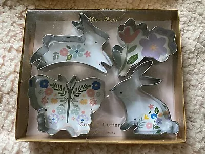 Meri Meri Easter Cookie Cutters - Set Of 4 Spring Biscuit Shapes - BNWT RRP £12 • £7.99