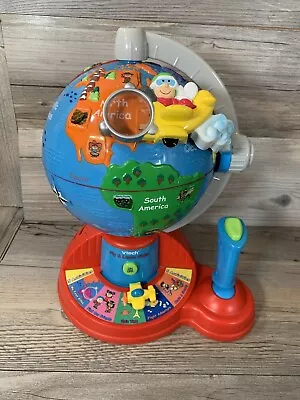 $21.25 • Buy Vtech Fly And Learn Globe Interactive Educational Talking Toy Atlas - Geography