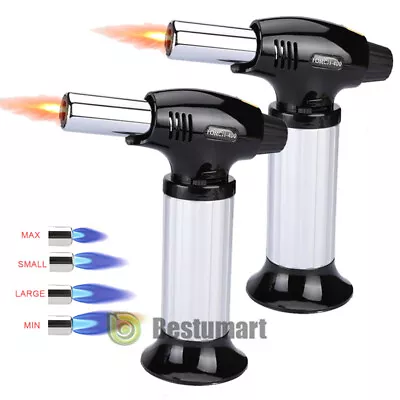 1300℃ Refillable Gas Micro Torch Cigar Lighter Soldering Welding Heat Gun Kit • $16.75