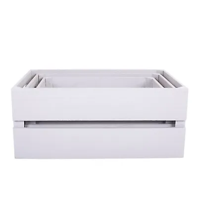 £9.99 • Buy Superb Wooden Apple Crate Retail Display Shelf Box Storage Christmas Gift Hamper