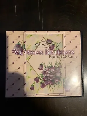£0.99 • Buy Joanna Sheen Victorian Birthday Papercraft PC CD Rom