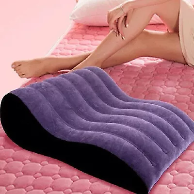 Inflatable Sex Sofa Bed Love Position Pad Sex Furniture Chair Pillow For Couple • £44.10