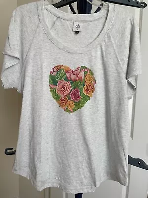 Cabi NWOT Botanical Tee LIMITED EDITION - SMALL #5932 Spring '21 - $79 • $32