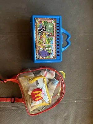 MCDONALDS PLAY FOOD SET 2001 RONALD MCDONALD'S CDI IN BACK Pack Search Team Lot • $18.88