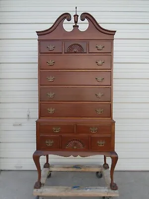 Chippendale Chest Of Drawers Highboy Regency Empire  Georgian Country Queen Anne • $450