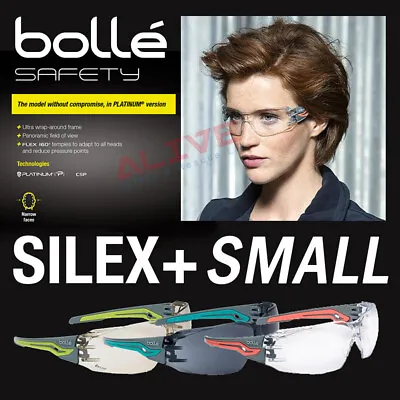 £2.99 • Buy Bolle Safety Glasses SILEX+ SMALL Anti-fog & Anti-scratch Sporty UV Protection