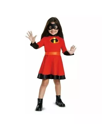 VIOLET Incredibles Toddler Costume Dress With Sound Effects 2T NWT • $19.49