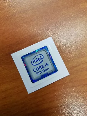 INTEL CORE I5 9th Gen CPU STICKER DECAL COMPUTER PC CASE BADGE • $2.25