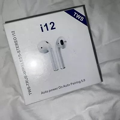 I 12 TWS True Wireless Stereo Ear Phones  • $24.23