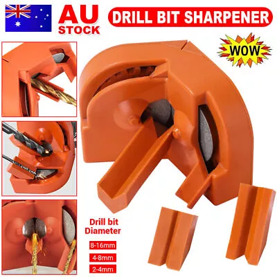 Multipurpose Drill Bit Sharpener High Hardness Step Bits Grinding Sharpening Kit • $18.99