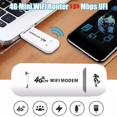 LTE Router Wireless USB Mobile Broadband Wireless Network Card Adapter • $9.89