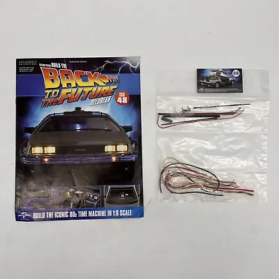 Eaglemoss The Back To The Future Delorean 1:8 Scale Build Issue 48 • $32.89