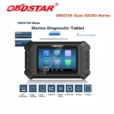 OBDSTAR IScan For SUZUKI Marine Diagnostic Code Scanner Data Flow Action Test • $389