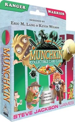 Ranger Warrior Munchkin Collectible Card Game Steve Jackson SJG4502 CCG Season 1 • $11.79