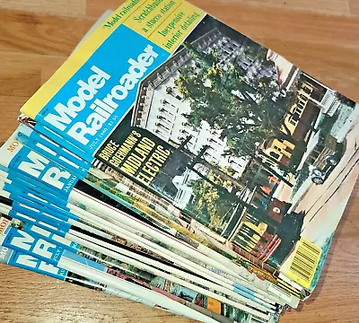 Model Railroader Magazines Lot Of (20)  July 1980-Aug 1983 • $12.95