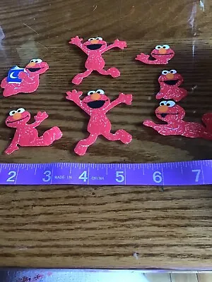 Sesame Street Big Bird Elmo Cookie Monster  Iron Ons #6 • $2.99