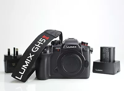 Panasonic Lumix GH5 II Digital Mirrorless Camera Body Only 4/3rds Mount 59 Shots • £999.99