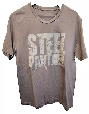 Steel Panther Grey Band Metal Tshirt Size XL • $18