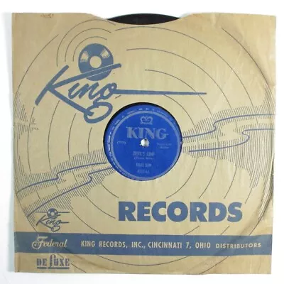 $8 • Buy Blues 78 TEXAS SLIM Devil's Jump KING 4315 E/E- John Lee Hooker HEAR 684