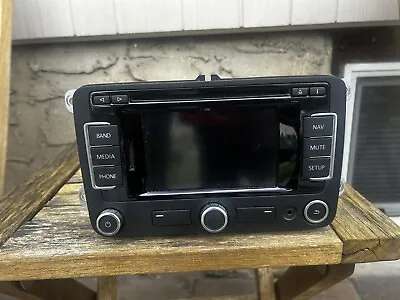 2012-2018 VOLKSWAGEN RNS 315 Radio Navigation NAV Unit AM-FM Tuner CD GPS OEM  • $115