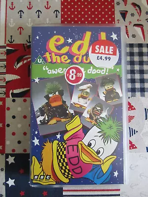 Edd The Duck Original 1990 Bbc Vhs Video Tape Uk Pal Format Only Ok • £6