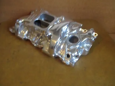 Nos Show Polished Gm Sbc Bow Tie14044886 Winters Z28 Lt1 Intake Gasser Hot  Rod • $499.99