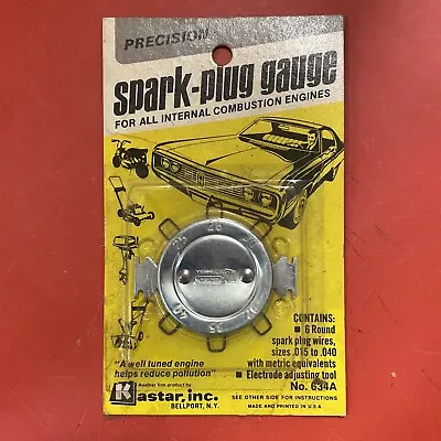 Kastar 634A USA Spark Plug Gauge Hot Rat Rod Muscle Car Vintage Sealed • $13.99