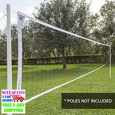 Outdoor Volleyball Net Professional Sport Regulation Heavy Duty Set 32FT Lx3FT W • $26.89