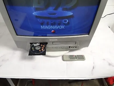 Magnavox 27MDTR20/17 27  CRT TV/ DVD/VCR Combo RetroGaming Television W/Remote • $250