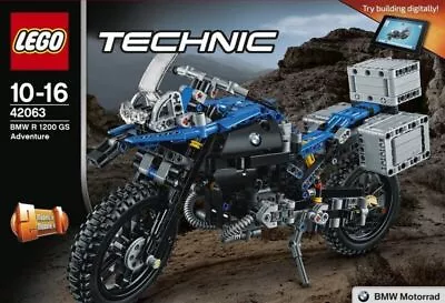 NEW LEGO Technique BMW R 1200 GS Adventure 42063 603 Pieces From Japan • $332.23