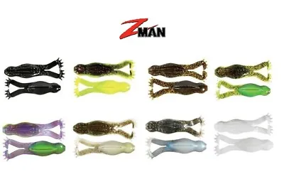 Zman GOAT ToadZ 4  Soft Plastic Fishing Lure - Choose Colour BRAND NEW @ EBay Fi • $12.89